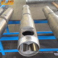 extrusion machine screw cylinder/conical twin screw barrel//twin screw and barrel